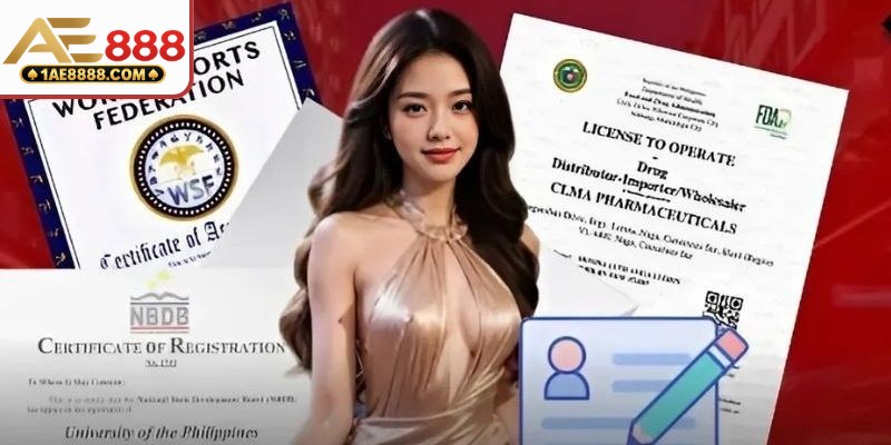 Giấy phép hoạt động xác nhận tiêu chuẩn quản lý hợp pháp 